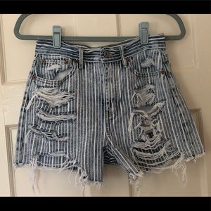American Eagle Distressed Shorts